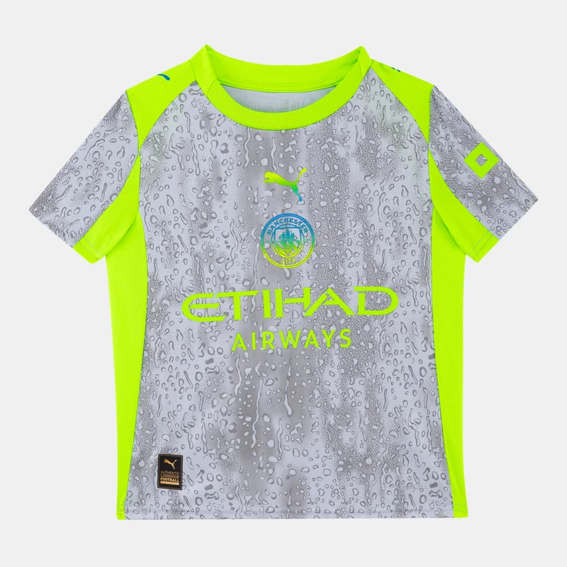 بوما تيشيرت كرة القدم مانشيستر ستي 25/26 أواي بديل طبق الأصل للأطفال