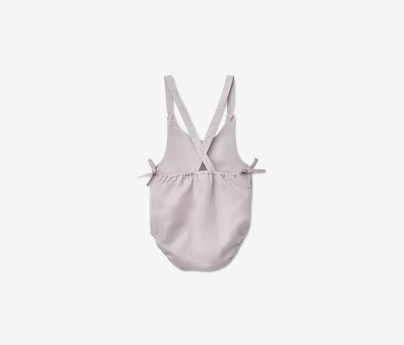 Tchibo Baby Girls Romper Suit, Grey - Image 3