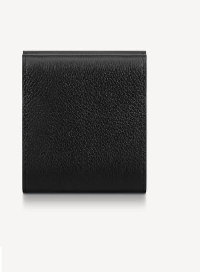 Alexvyan Hello Small Tri-Fold Women's Purse Wallet Card Organizer Female Hand Purse Clutch Women/Ladies/Girls Wallets 5 Card Holder 1 Long & 1 Small Pocket (Black) - Image 4