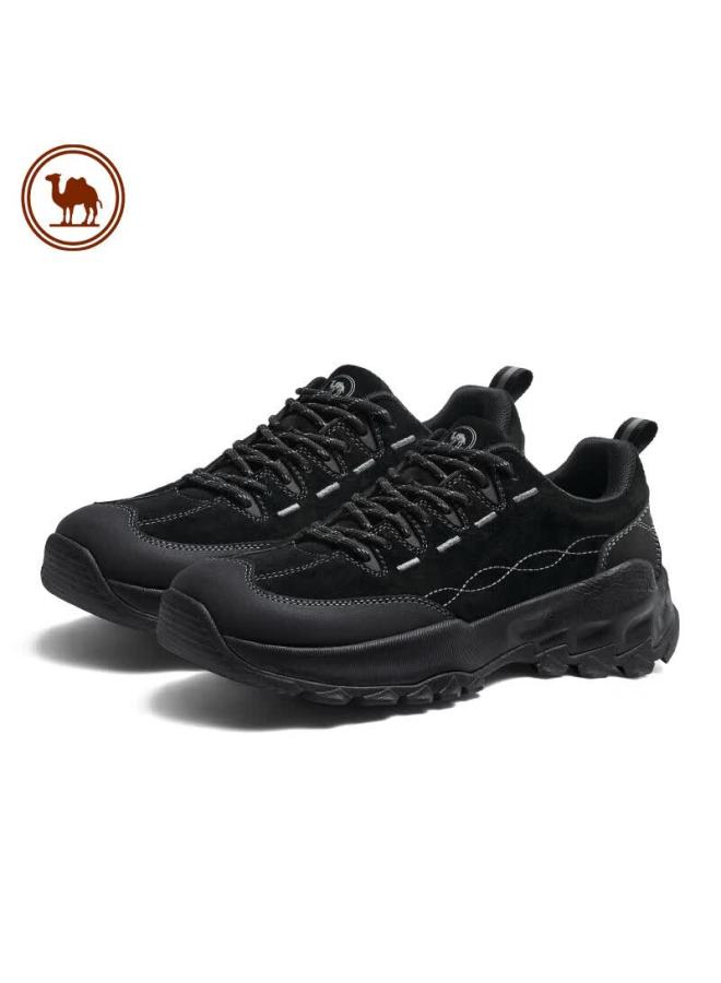 Camel Outdoor Hiking Shoes Urban Trekking Lightweight Casual Men's Walking Shoes P15a307023 Black Size 42 - Image 4