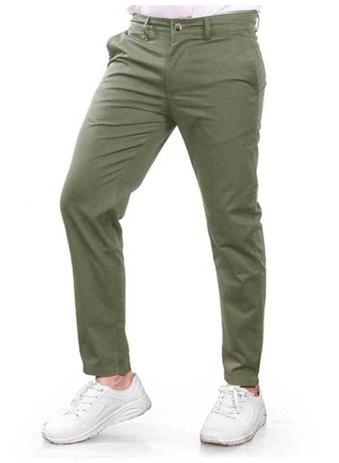 YANEK Men’s Slim Fit Chino Trousers – Stretch Cotton Pants | Casual & Formal Wear | Mult... - Image 1