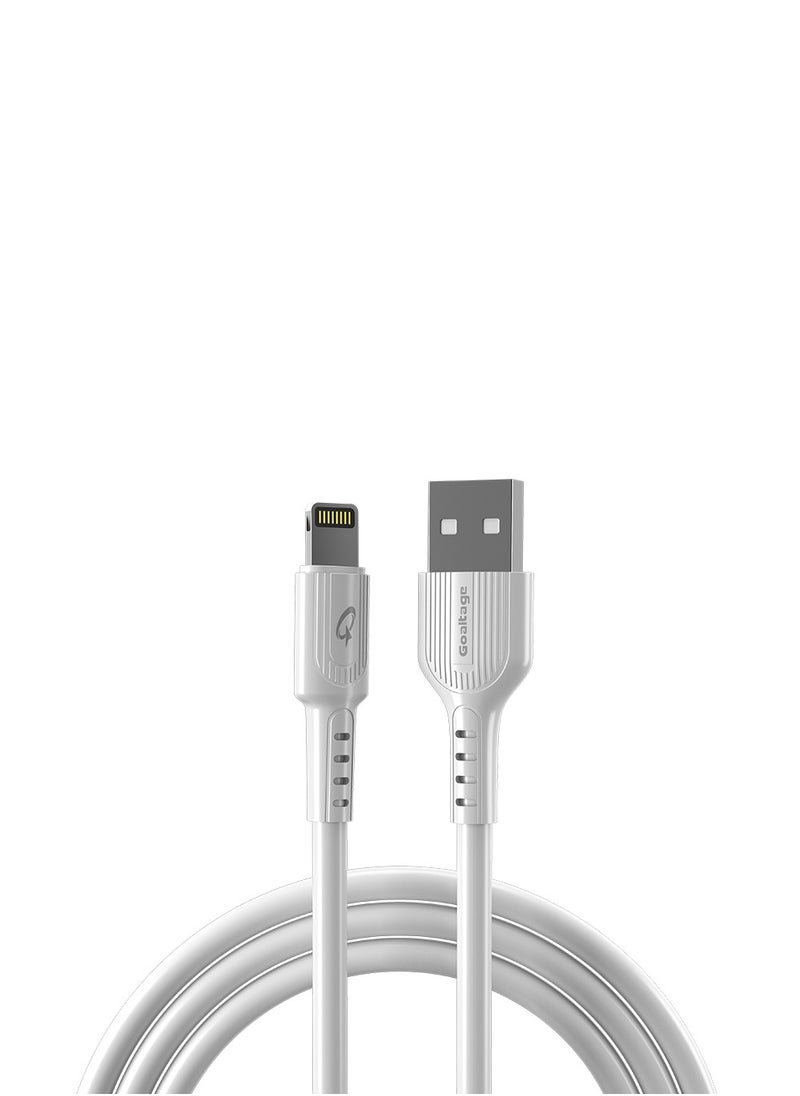 Goaltage CA03 USB-A to Lightning Charging Cable with Great Bending LifeSpan and Data Transfer Functionality  - Image 1