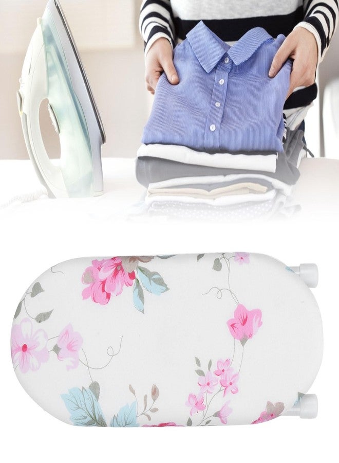 Cocoarm Small Ironing Board, Folding Sleeve Cuffs Collars Ironing Table Space Saving for Home, Craft Room, Travel Use (Flower Pattern 1) - Image 2