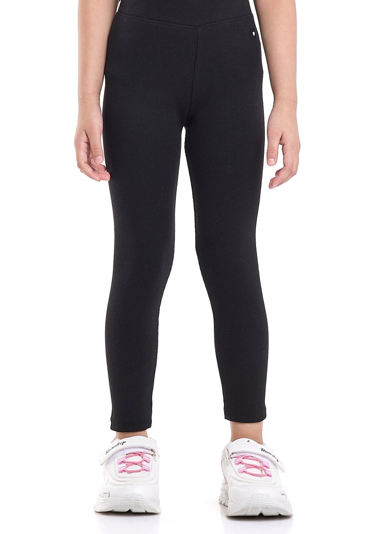 victor and jane Girls Style Icon Fleece Tracksuit – Cream & Black Pinstripe 2-Piece Set - Image 4