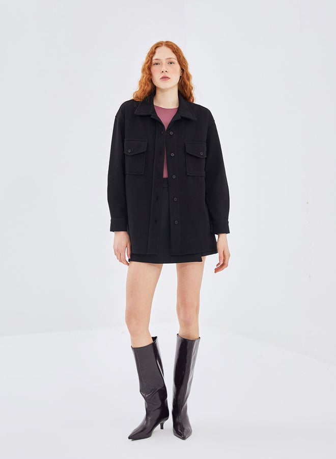 LC WAIKIKI Oversize Women's Shirt Jacket  - Image 2