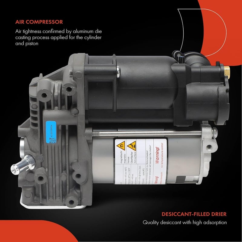 A-Premium Air Suspension Compressor for Jaguar XF 2008-2015 - Image 5