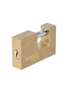 TOTAL Brass padlock 60 mm with 3 keys  - Image 2