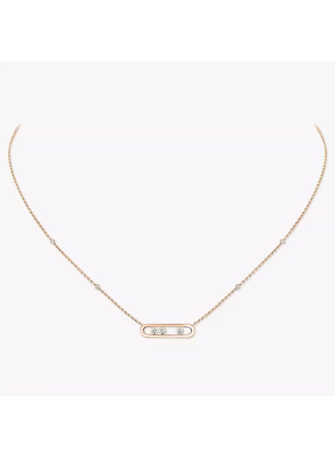 messika  Sliding necklace women's dynamic full diamond pendant collarbone chain - Image 1