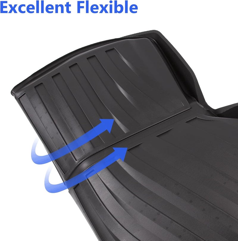 powoq Fit 2022 Honda Civic Sedan TPE Trunk Mat All Weather Cargo Mat - Image 5