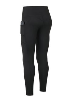Generic Women Quick Dry Breathable Elastic Trousers Black  - Image 2