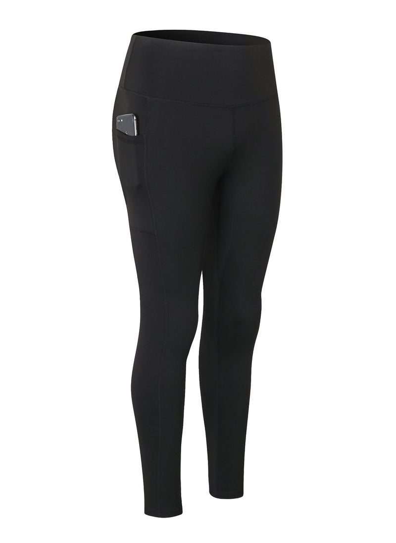 Generic Women Quick Dry Breathable Elastic Trousers Black  - Image 1