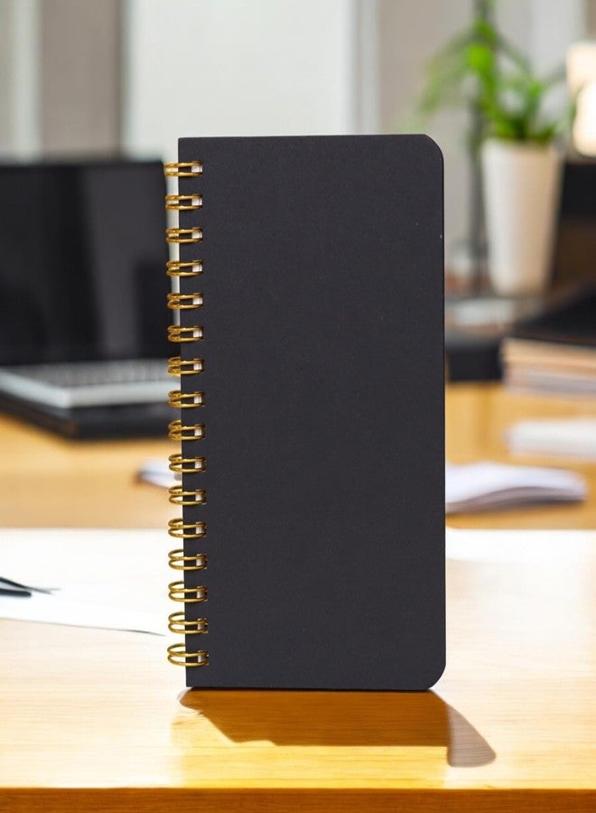 INNAXA Pocket Notebook with a Black cover For Writing Personal,Office Use Pocket-size Notebook Blank 120 Pages (Black, Pack of 6) - Image 5