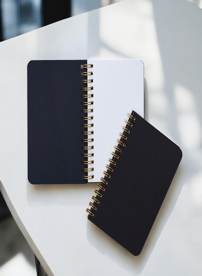 INNAXA Pocket Notebook with a Black cover For Writing Personal,Office Use Pocket-size Notebook Blank 120 Pages (Black, Pack of 6) - Image 4