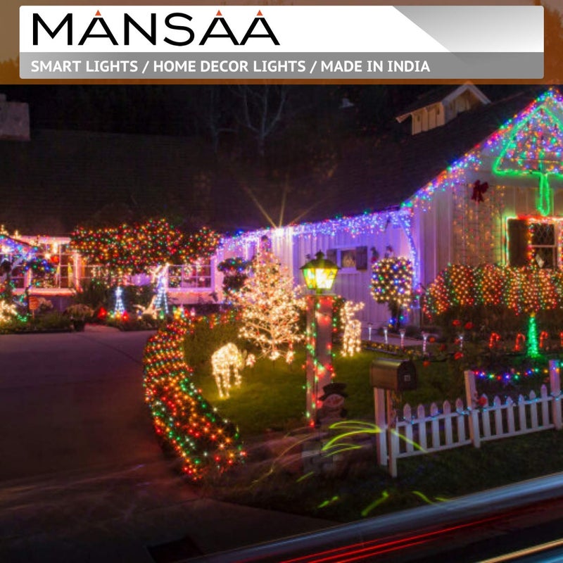 MANSAA MANSAA Fairy Lights 18 Months Warranty 3 Meter 30 LEDs Lights for Home Decoration Led Lights String Lights for Home Decoration String Light USB Operated M51 Multicolor Pack of 2 - Image 4