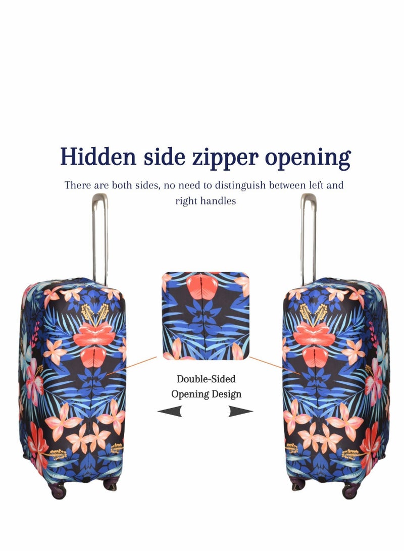 Waterproof Spandex Luggage Cover - Washable & Elastic Suitcase Protector for 18-32 Inch Trolley Cases - Travel Essential Accessories - Image 3