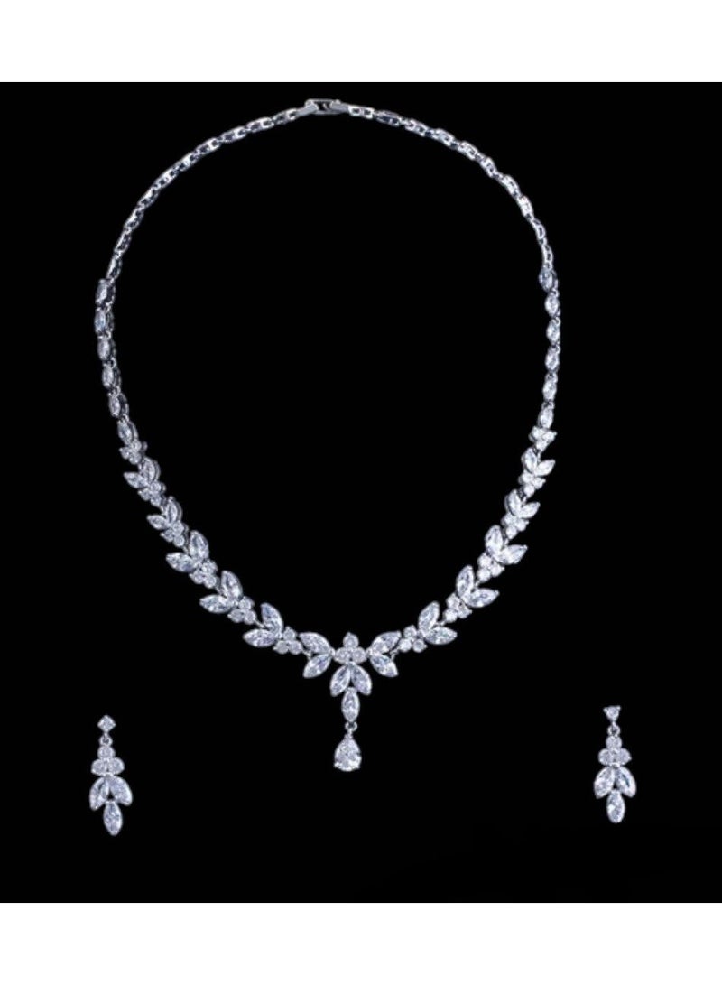 جولاري طقم عقد زركونيا الأنيق - Image 2