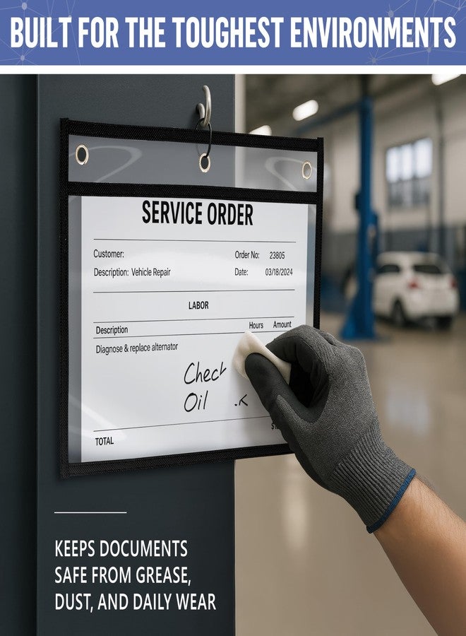 JUZARI 30 Horizontal 8.5x11 Job Ticket Holders - Image 5