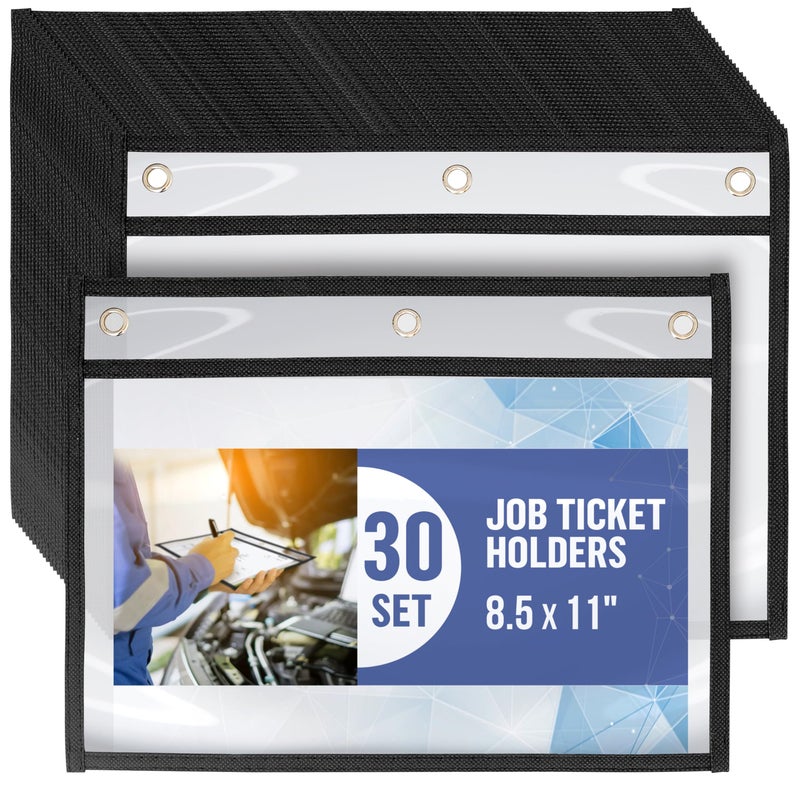 JUZARI 30 Horizontal 8.5x11 Job Ticket Holders - Image 1