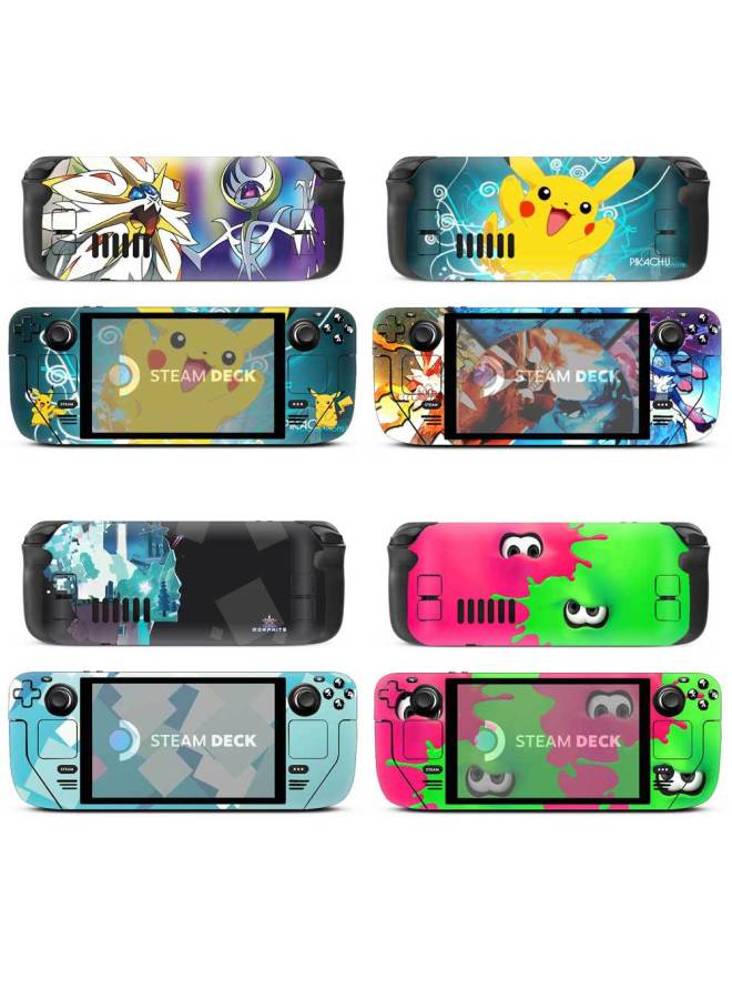 general Xiangyi Steam Deck Sticker Anti-scratch Protective Film Cartoon Cute 1 Theme Sticker Environmental Protection Without Glue-Color:XY-SteamDeck-0886 - Image 4