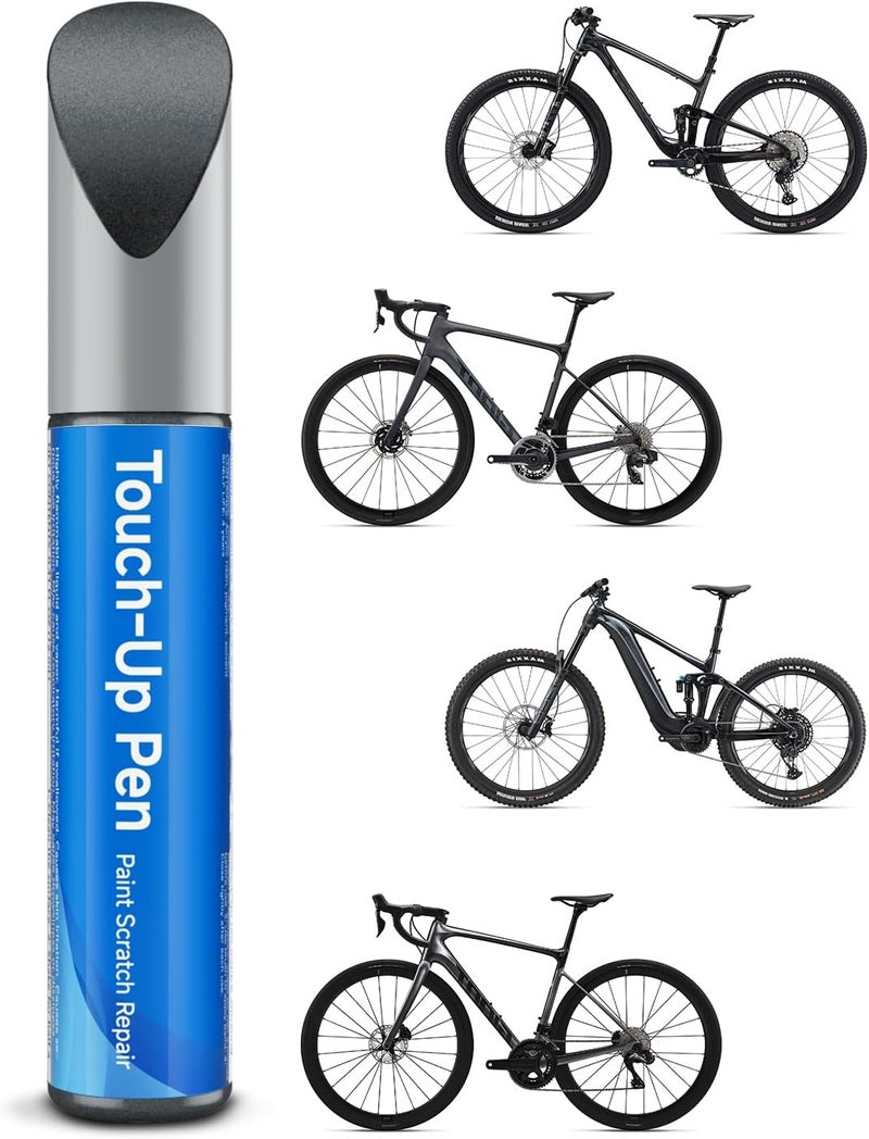 RSACET Black Diamond Matte(#484848) Bike Touch Up Paint Compatible with Giant Exact Match Bike Paint for Scratched or Chipped Bike Frames - Image 1