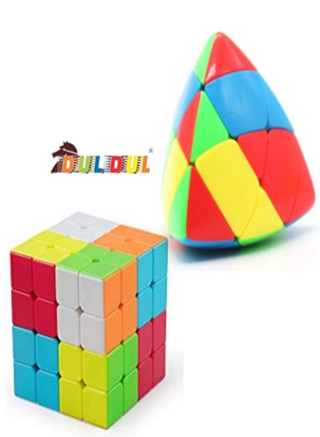 دول دول؟ مجموعة من أحجية ماسترمورفيكس ماستر بيرامورفيكس، مكعب بدون ملصقات 4x4x4 (ماسترمورفيكس، 4x4x4) - Image 1