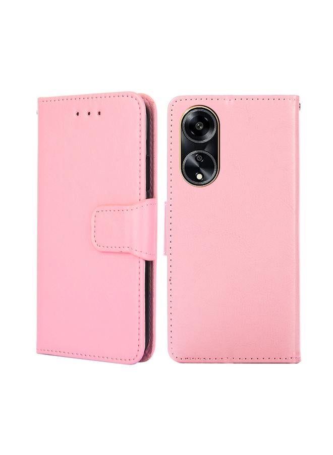 S-TOP Case For OPPO A1 5G Crystal Texture Leather Phone Case - Image 1