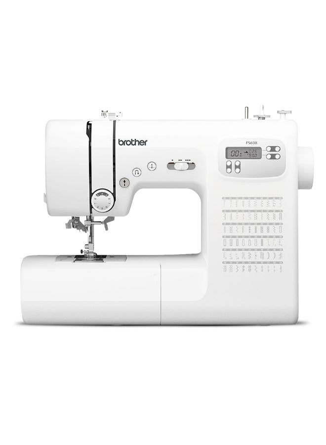 بروذر ماكينة خياطة محوسبة طراز FS60X FS60X أبيض - Image 1
