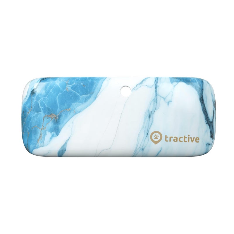 Tractive GPS Dog LTE (4) Hard Cover - Blue Marble - Image 3