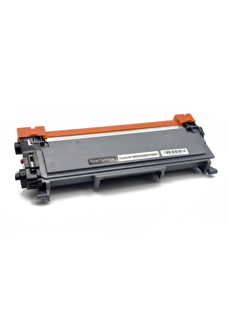 طباعة الذهب Gold Print Premium Toner Cartridge TN450, 2220, 2225, 2250, 2275, 2280, 27J,Black, Compatible For BROTHER DCP7060D, DCP7065DN, HL2220, 2230, 2240, 2240D, 2250, 2250DN, 2270DW, MFC7360N, MFC7460DN, MFC7860DW, Toner: Refined toner is infinitely close to original toner to achieve high color printing. 2600 Pages - Image 2