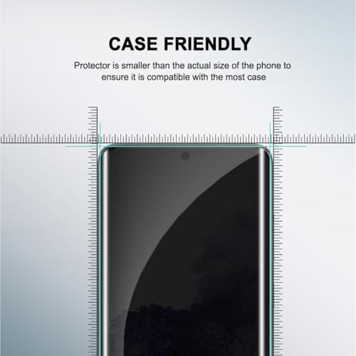STP FEEL® UV Advanced Privacy Tempered Glass Screen Protector Guard Compatible For Vivo V50 / V50e / V50 Pro (6.77 Inch, Pack of 1) Full Edge to Edge Coverage Anti-Spy/Anti-Peeping 9H Hardness - Image 4