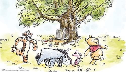 RoomMates Disneys Winnie The Pooh Watercolor Peel Stick Wall Mural by RoomMates RMK12391M