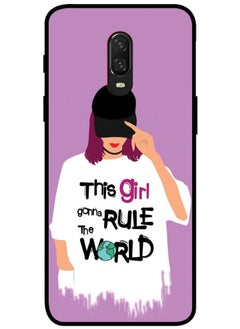 Protective Case Cover For OnePlus 6 Smart Series Printed Protective Case Cover for OnePlus 6 This Girl Gonna Rule The World