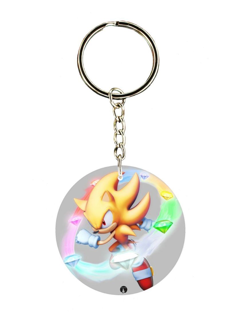 RKN Sonic Printed Keychain
