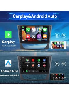 RAYMOS Android screen For Mercedes Benz E-class E Class W211 E200 E240 E270 E280 E300 E320 2002 to 2009 CLS 2002  2010 4Gb Ram Multimedia Video Player Support Apple Carplay Android Auto Free Camera  - Image 2