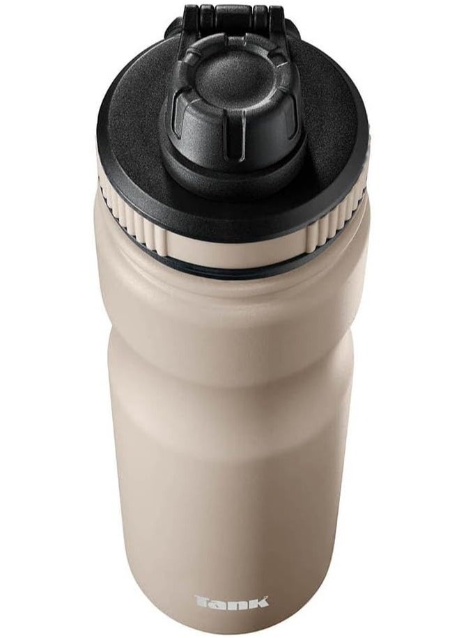 Tank Stainless Steel Water Bottle 650mL, Up to 12Hrs Cold, Off White - pzsku/Z166863E367D24191C1EFZ/45/_/1740408284/4add0ec9-7100-46ba-891c-20105d4fe79d