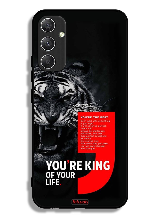 Tolwak Samsung Galaxy A34 5G Protective Case Cover You Are King Of Your Life - Image 1
