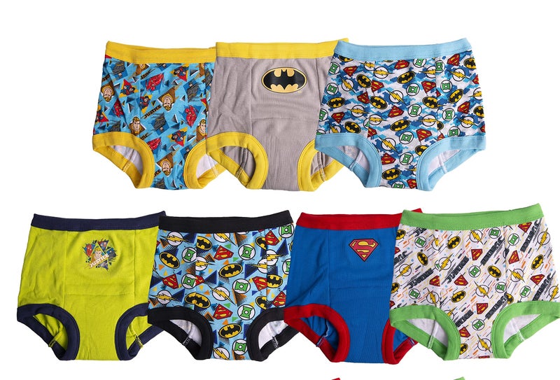 Dc Comics Toddler Potty Training Pants With Superman  Batman & Wonder Woman With Success Chart & Stickers - Image 1