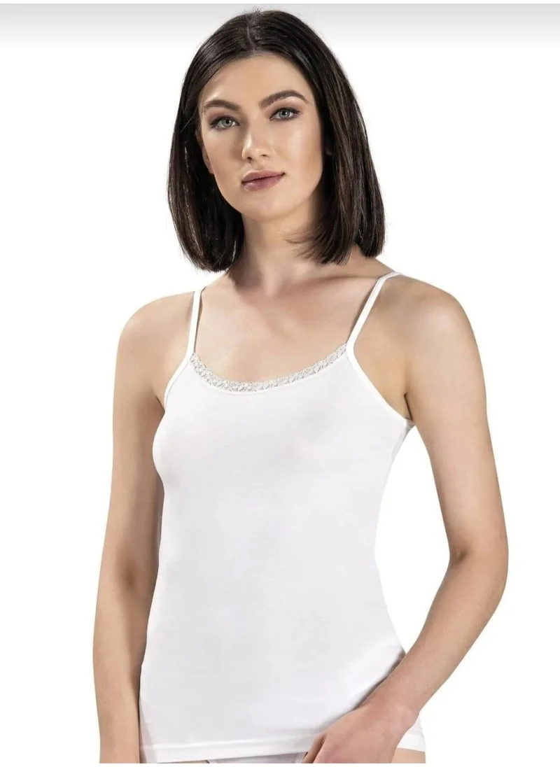 Jiber 613 Women's Lace Front Strappy Undershirt 10 Pieces