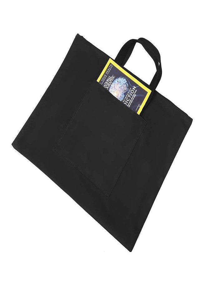 RUIXIB A2 Waterproof Canvas Drawing Painting Board Bag Black Drawing Sketching Painting Art Carry Case Storage File Bag Sketchpad Portfolio Tote Handbag - Image 3