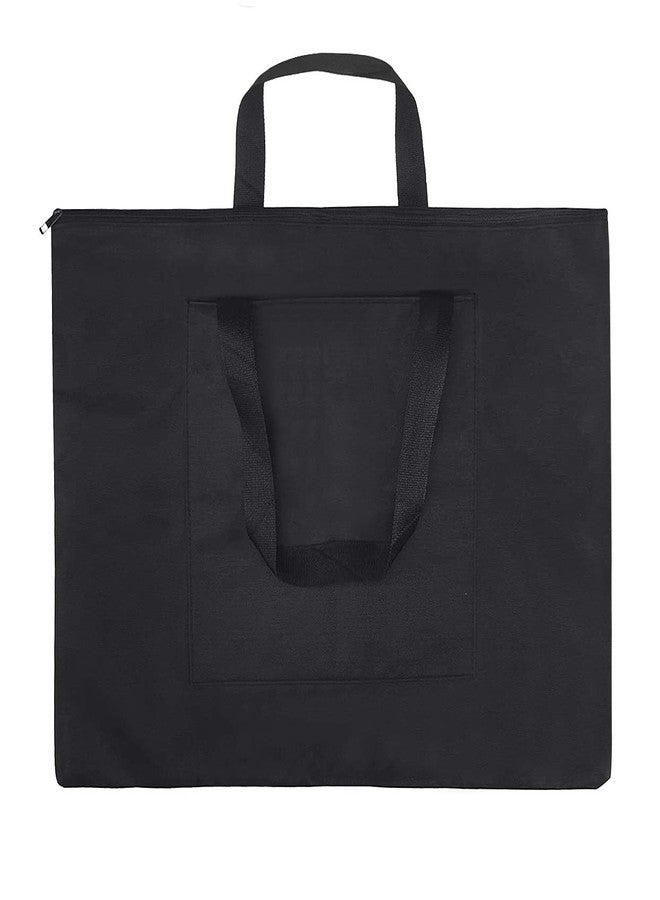 RUIXIB A2 Waterproof Canvas Drawing Painting Board Bag Black Drawing Sketching Painting Art Carry Case Storage File Bag Sketchpad Portfolio Tote Handbag - Image 2
