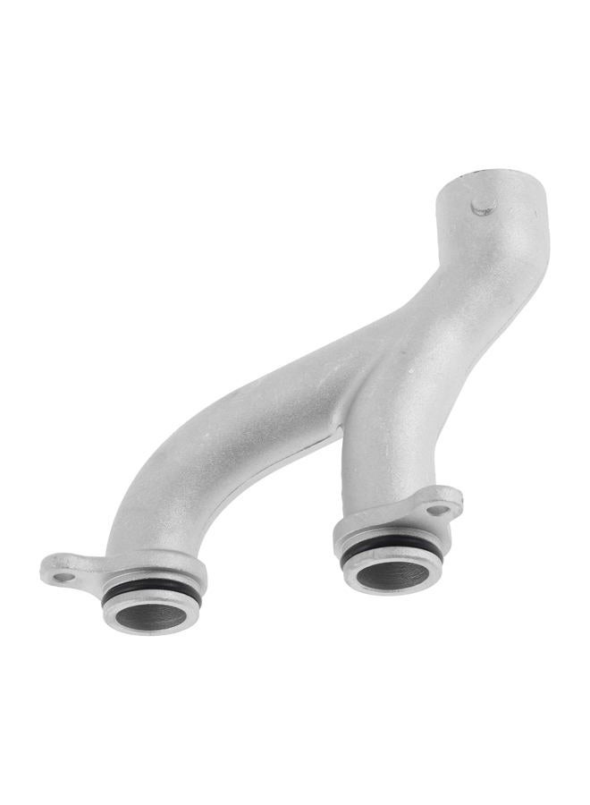 HOPESPANNER No.LR010733 Radiator Hose for Land Rover Range Rover Sport 2010-2019 Good Sealing Silver Tone Engine Coolant Outlet Pipe Metal 1 Pc - Image 1