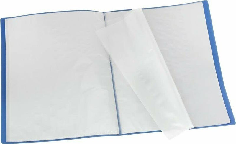 Peeplvalue Pack of 10-A4 Size 40 Leaf Display File and Folder for Certificates Transparent Sleeves Pocket, Display - Image 3