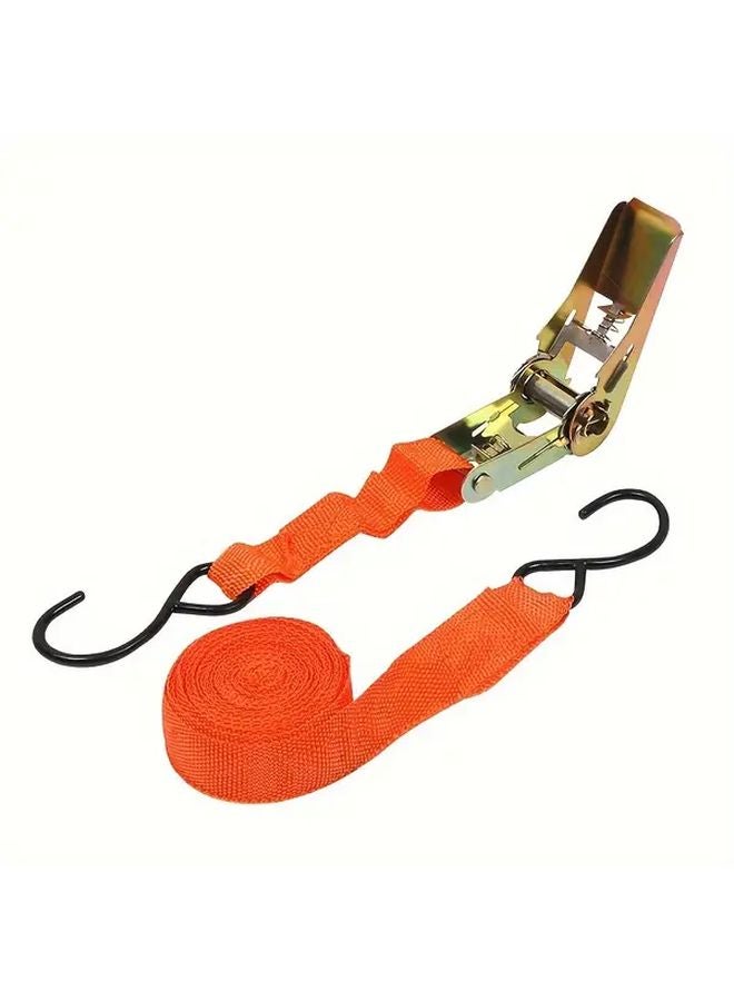 Heavy Duty Ratchet Cargo Lashing Belt With Thickened Ratchet Tightener - Image 5