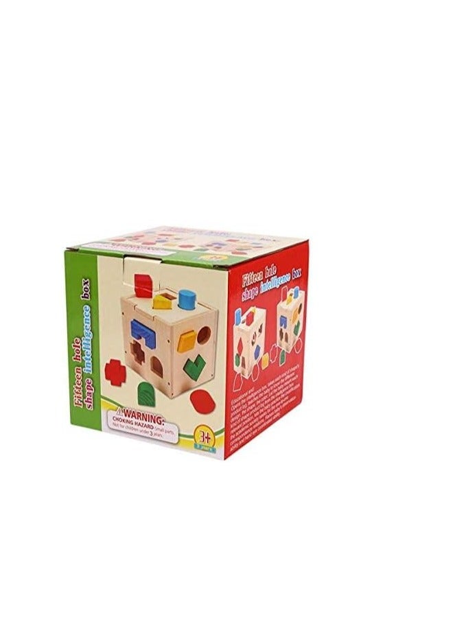 Educational Wooden Toys for Kids Matching Shapes - Multicolor - Image 2
