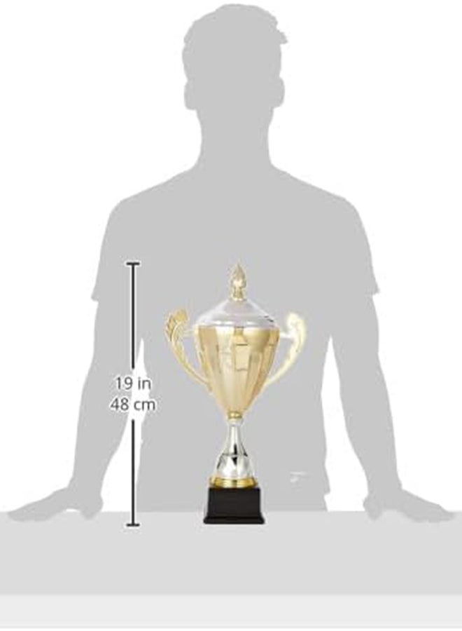 Charly 90129B Coppa Sportiva Trophy, Gold/Silver - Image 5