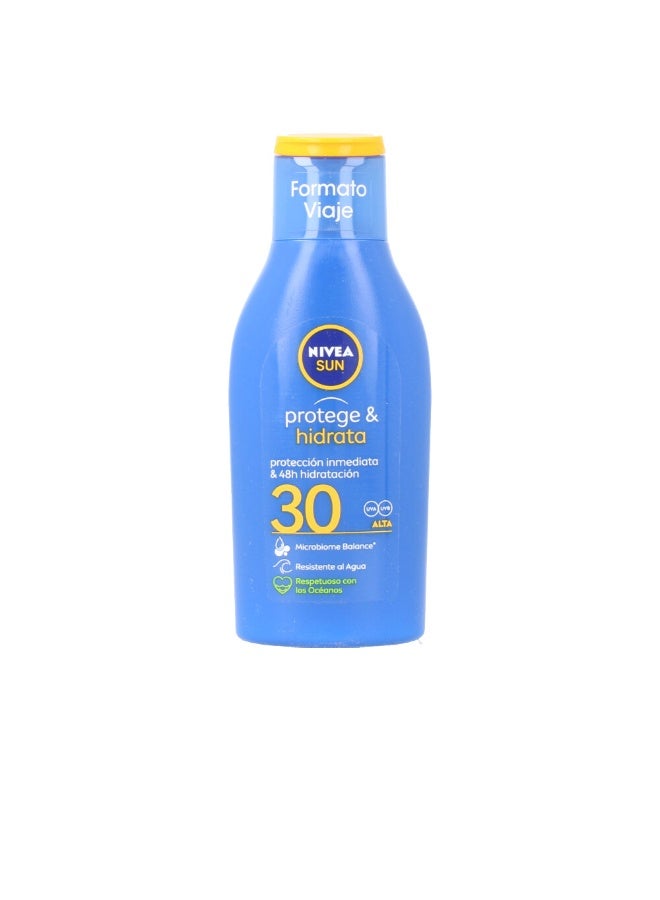 Nivea Sun Protect & Hydrate Milk SPF30 100ml - Image 1