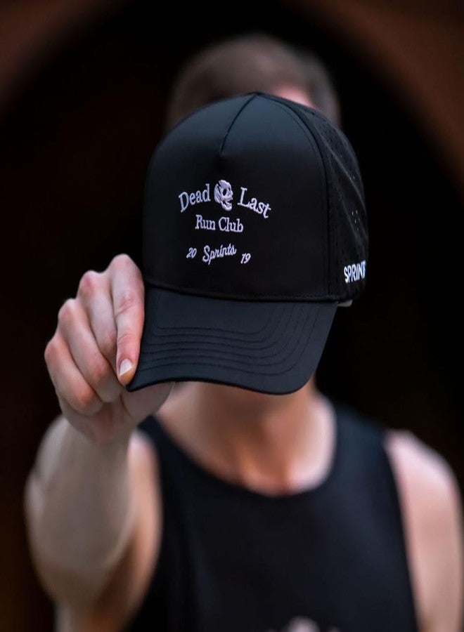 Sprints Structured VP Performance Cap | The Lightweight, Quick Dry, Sport Hat, One Size, Unisex (Dead Last Run Club) - Image 4
