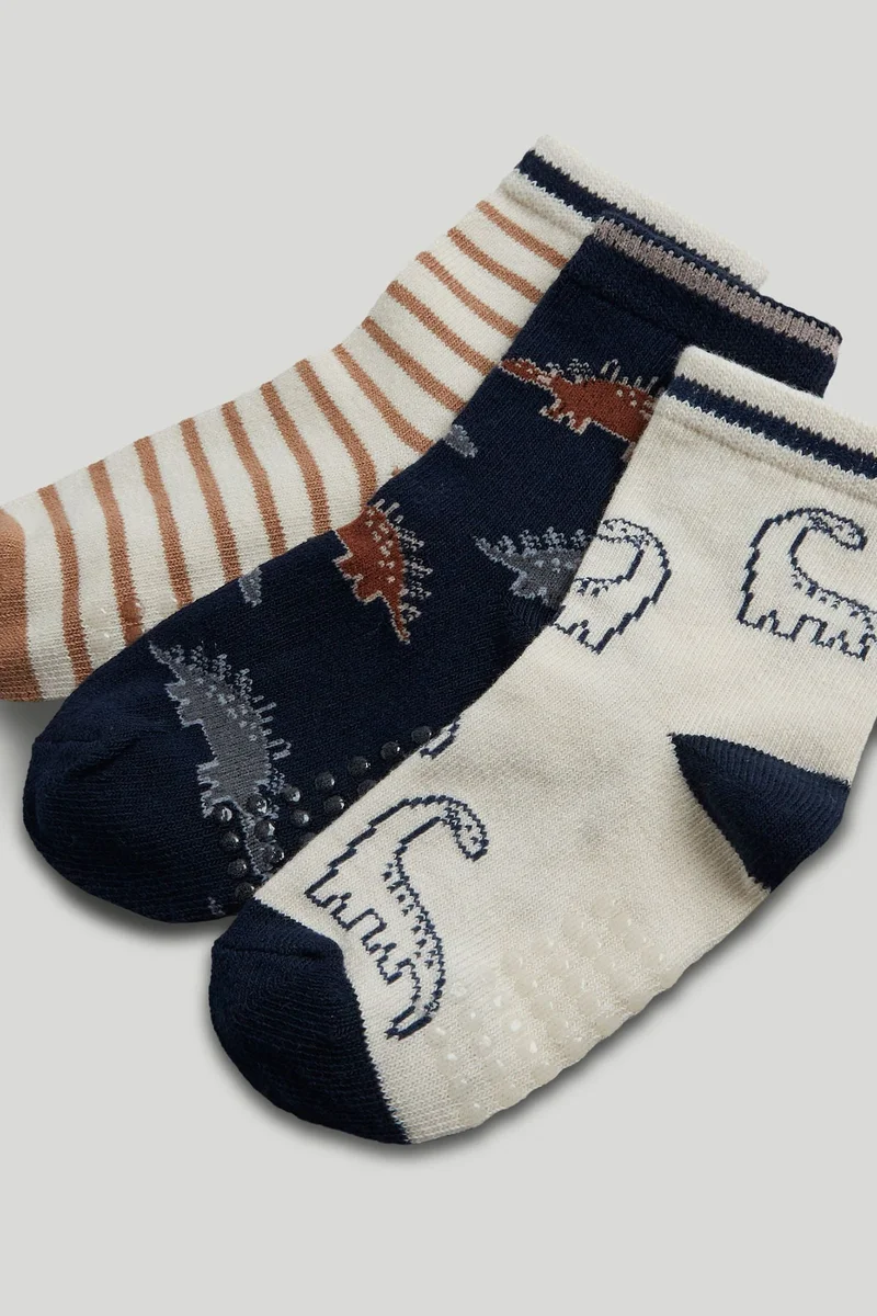 مذركير جوارب ديناصور مانعة للانزلاق  قطع