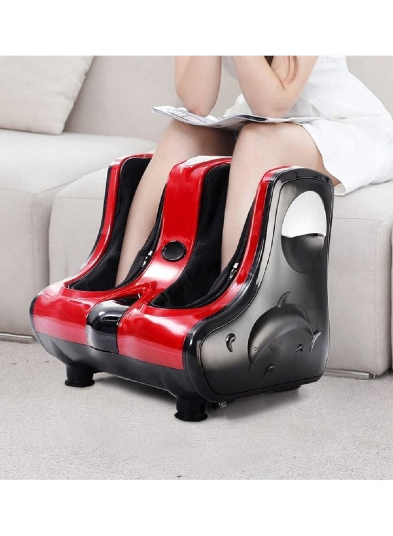 Feet and Legs Massager, to massage the base of the legs, from the toes to the soles of the foot, red and black - Image 4