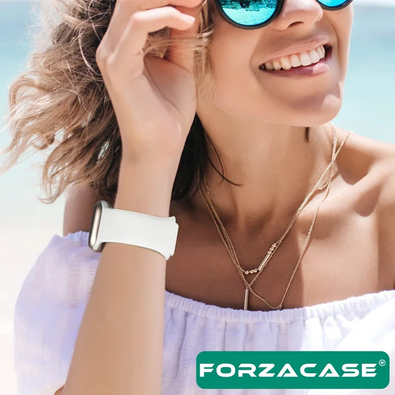 Forzacase Apple Watch Series 42-44-45-49 mm Silicone Band Strap - FC005